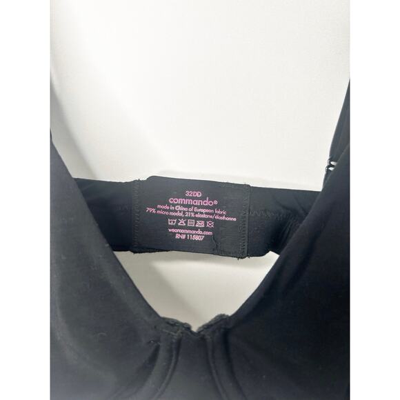 NWT Commando Butter Better Than Nothing Underwire Bra in Black. Size 32DD. - Picture 3 of 4